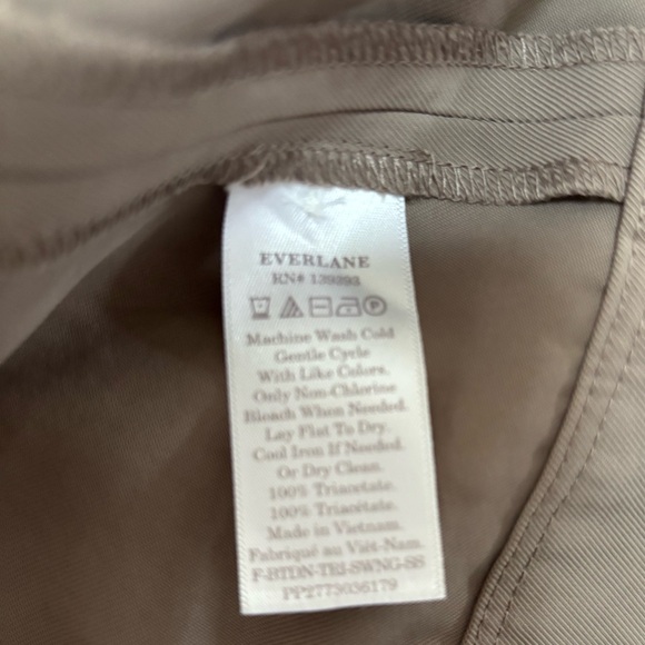 Everlane Japanese GoWeave Swing Shirt, Sz 14, Clay, NWOT. - Picture 4 of 5